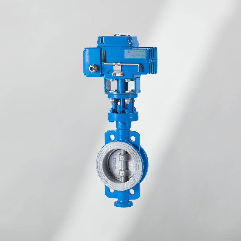 對(duì)夾三偏心蝶閥（電動(dòng)）
