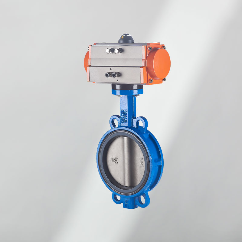 對(duì)夾中線蝶閥（氣動(dòng)）