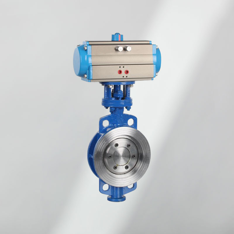 對(duì)夾三偏心蝶閥(氣動(dòng))